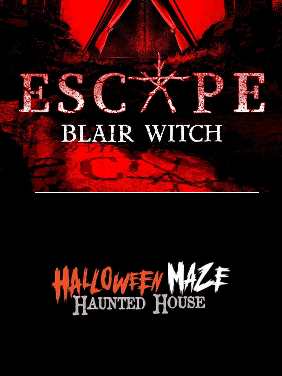 Escape Blair Witch Halloween Maze Haunted House