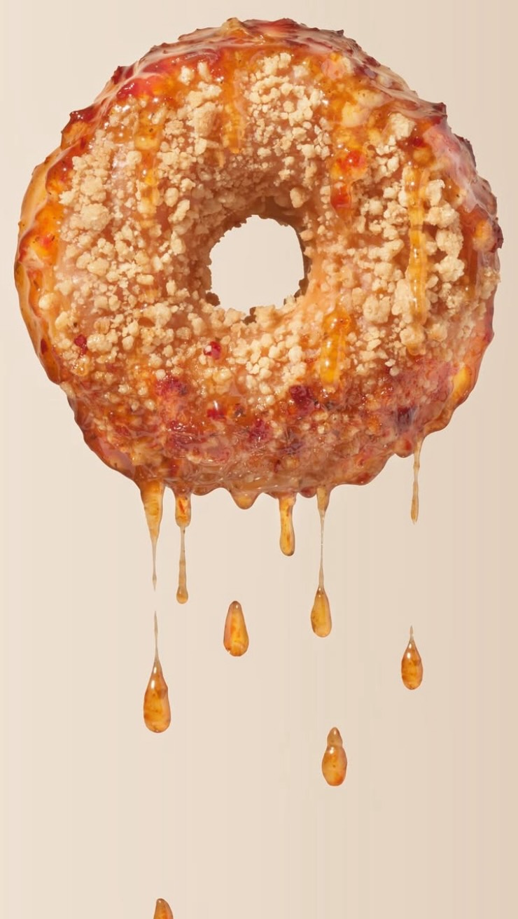 randys donuts hot ones vegas local